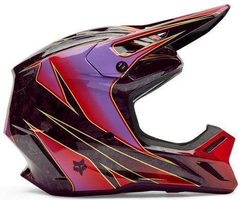 Шолом FOX V3 RS Helmet - CANVAS Red L