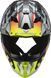 Мотошлем LS2 MX703 C X-Force Barrier Hi-Viz Yellow Red XXXL