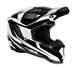 Мотошолом Just1 J40 Speed Black White Gloss S