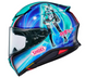 Мотошлем Shoei NXR2 HATSUNE MIKU TC-4 M
