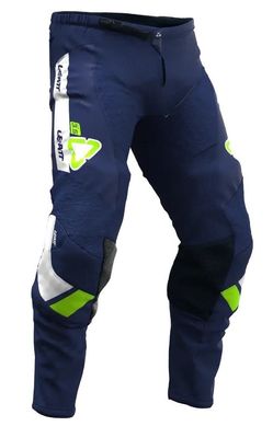 Подростковые джерси штаны LEATT Ride Kit 3.5 Junior Blue 24/Medium