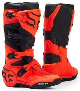 Мотоботы FOX Comp Youth Boot Flo Orange 7