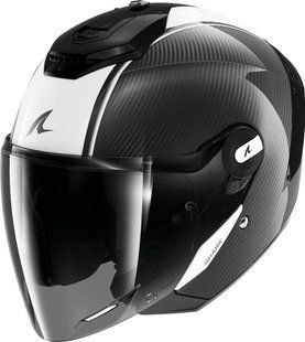 Мотошолом Shark RS Jet Carbon Skin Carbon White Black S