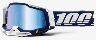 Маска кросова 100% RACECRAFT 2 Goggle Concordia - Mirror Blue Lens, Mirror Lens