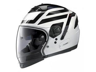 Мотошолом Grex G4.2 PRO CROSSROAD N-COM White-Black XS
