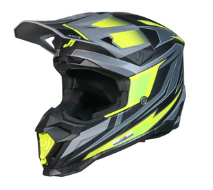 Мотошолом Just1 J40 Speed Yellow Fluo-Black S