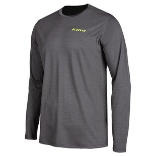 Термоджерси KLIM Teton Merino Wool LS Shirt Asphalt M