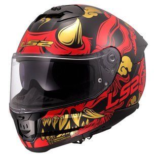 Мотошлем LS2 FF808 Stream 2 Drako Black Red L