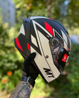 Мотошлем MT STINGER 2 Zivze B5 Matt Red L