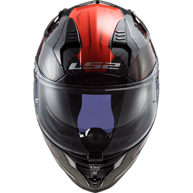 Мотошолом LS2 FF327 Challenger CT2 Fold Gloss Red