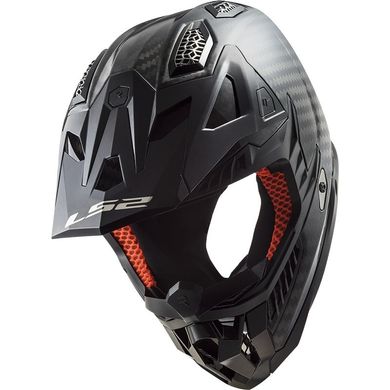 Мотошлем LS2 MX703 C X-Force Gloss Carbon M