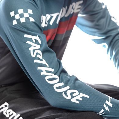 Мотокостюм FASTHOUSE Carbon Carbon Force, Teal 32/M