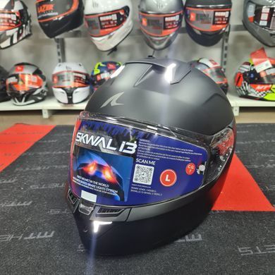 Мотошлем SHARK SKWAL i3 Dark Shadow Edition Matt Black XXL