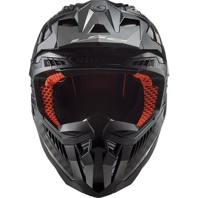 Мотошлем LS2 MX703 C X-Force Gloss Carbon M