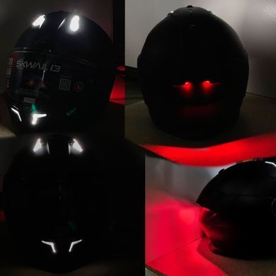 Мотошлем SHARK SKWAL i3 Dark Shadow Edition Matt Black XXL