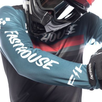Мотокостюм FASTHOUSE Carbon Carbon Force, Teal 32/M
