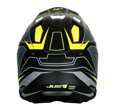 Мотошолом Just1 J40 Speed Yellow Fluo-Black S