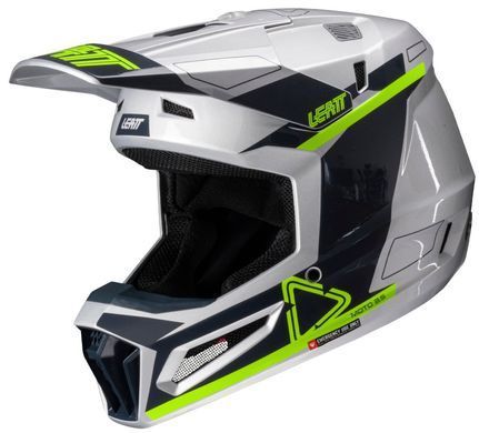 Мотошолом LEATT Moto 3.5 Helmet + Goggle Steel, M
