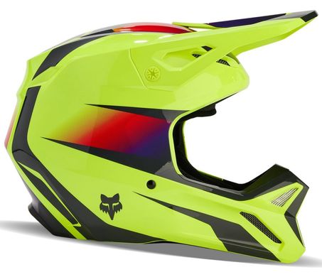 Мотошлем FOX V1 FLORA HELMET Yellow L