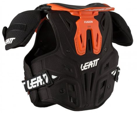 Детская защита тела LEATT Fusion vest 2.0 Jr Orange YXXL