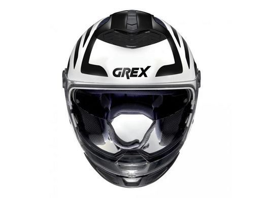 Мотошолом Grex G4.2 PRO CROSSROAD N-COM White-Black XS