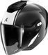 Мотошолом Shark RS Jet Carbon Skin Carbon White Black S