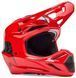 Мотошолом FOX V3 RS Helmet - FRACTURE Flo Red L