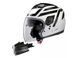 Мотошолом Grex G4.2 PRO CROSSROAD N-COM White-Black XS
