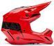 Мотошолом FOX V3 RS Helmet - FRACTURE Flo Red L