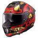 Мотошлем LS2 FF808 Stream 2 Drako Black Red L
