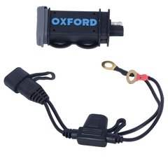 Зарядний перехідник USB Oxford USB 2.1Amp Fused power charging kit