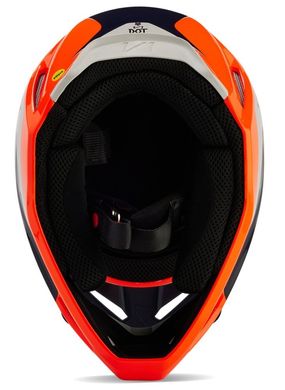 Мотошлем FOX YTH V1 NITRO HELMET Flo Orange YL