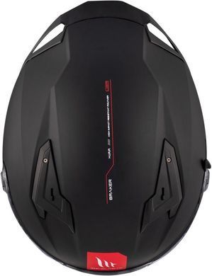 Мотошолом MT BRAKER SV Solid Matt Black L