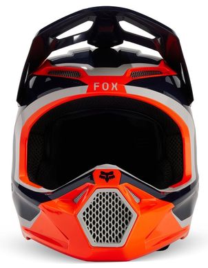 Мотошлем FOX YTH V1 NITRO HELMET Flo Orange YL