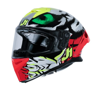 Мотошолом Just1 J-STR Demonic Red Yellow Black Gloss S