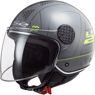 Мотошолом LS2 OF558 Sphere Lux Linus Gloss Nardo Grey L