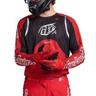 Мото джерсі TLD SE PRO AIR JERSEY PINNED Red LG