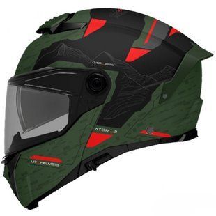 Мотошлем MT ATOM 2 SV HIGHLANDS C6 Matt M +Pinlock