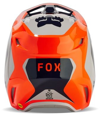 Мотошлем FOX YTH V1 NITRO HELMET Flo Orange YL