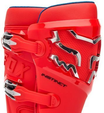 Моточеревики FOX INSTINCT 2.0 Boot Flo Red 10