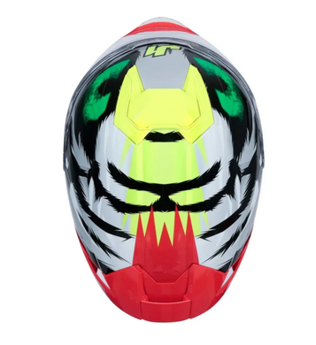 Мотошолом Just1 J-STR Demonic Red Yellow Black Gloss S