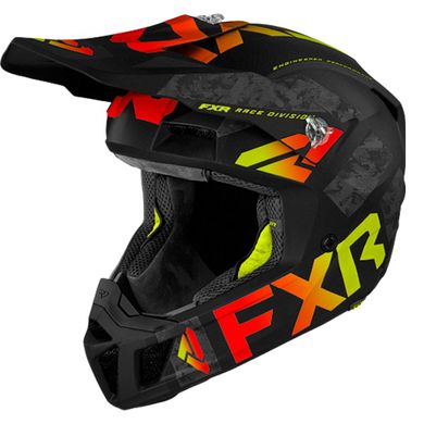 Мотошлем FXR Clutch Evo LE 22-Inferno M