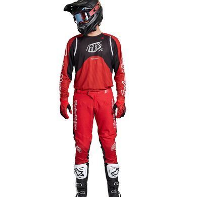 Мото джерсі TLD SE PRO AIR JERSEY PINNED Red LG