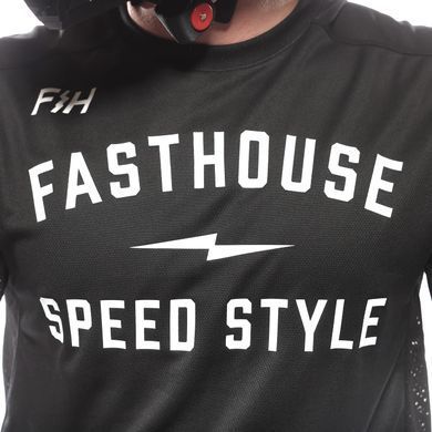 Джерсі FASTHOUSE Grindhouse Grit , Black - 3X