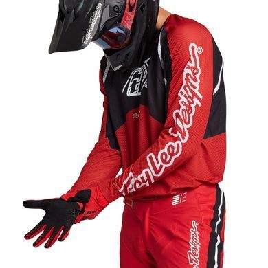 Мото джерсі TLD SE PRO AIR JERSEY PINNED Red LG