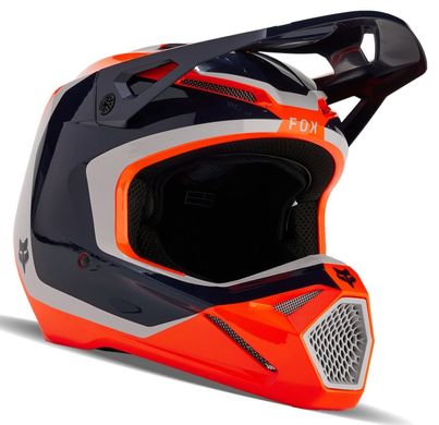 Мотошлем FOX YTH V1 NITRO HELMET Flo Orange YL