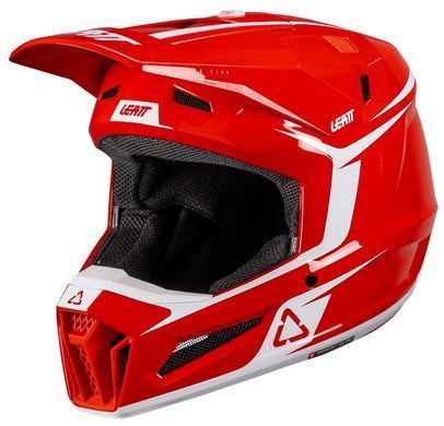 Шолом LEATT Moto 3.5 Helmet + Goggle Red XS