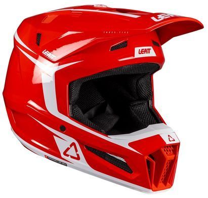 Шолом LEATT Moto 3.5 Helmet + Goggle Red XS