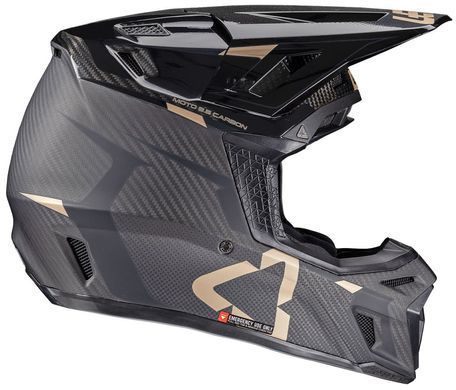 Мотошолом LEATT Moto 9.5 + Goggle Black, L