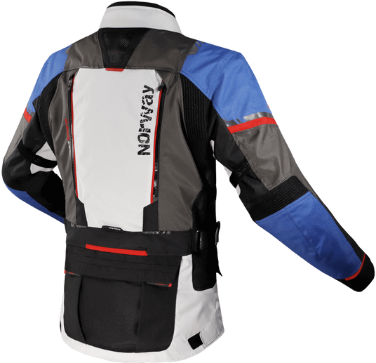 Мотокуртка LS2 Norway Man Jacket Blue Black Grey Red L - купить